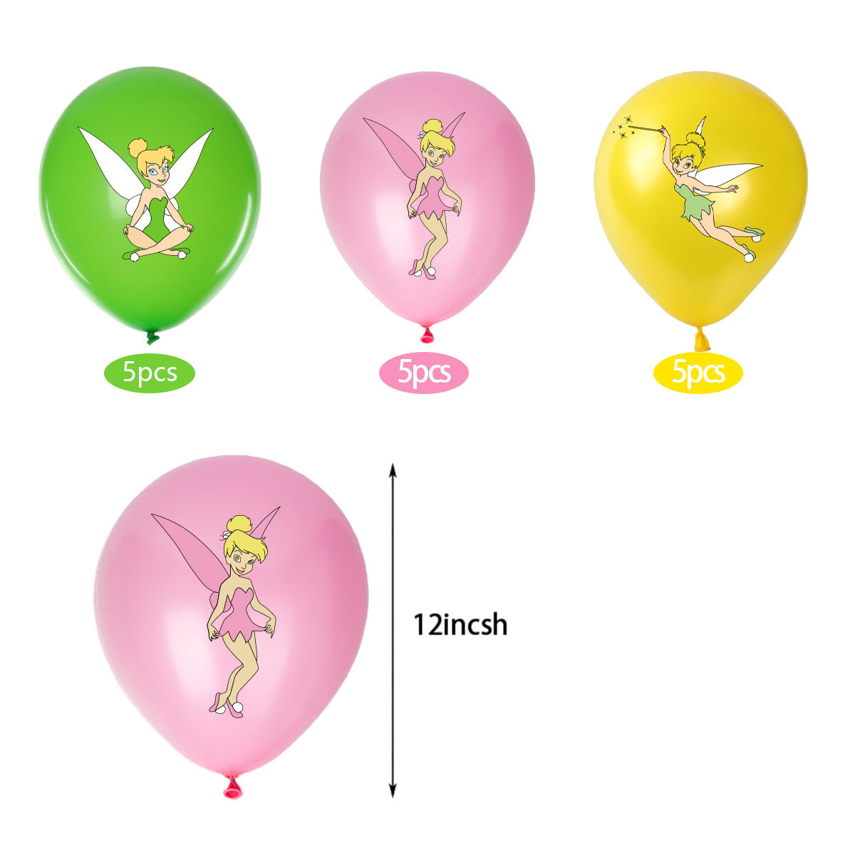 Tinker Bell Birthday Decorations, Buy Tinker Bell Birthday Decorations from Party Corner in UAE, Saudia, Qatar, Bahrain, and Oman. Get birthday party balloons, and much more. Order now!, Party Supply Kits, Party Corner