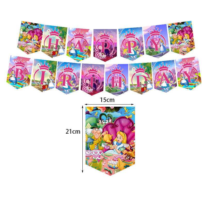 Alice in Wonderland Birthday Party Decorations