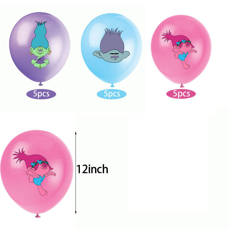 Trolls Birthday Party Decorations.