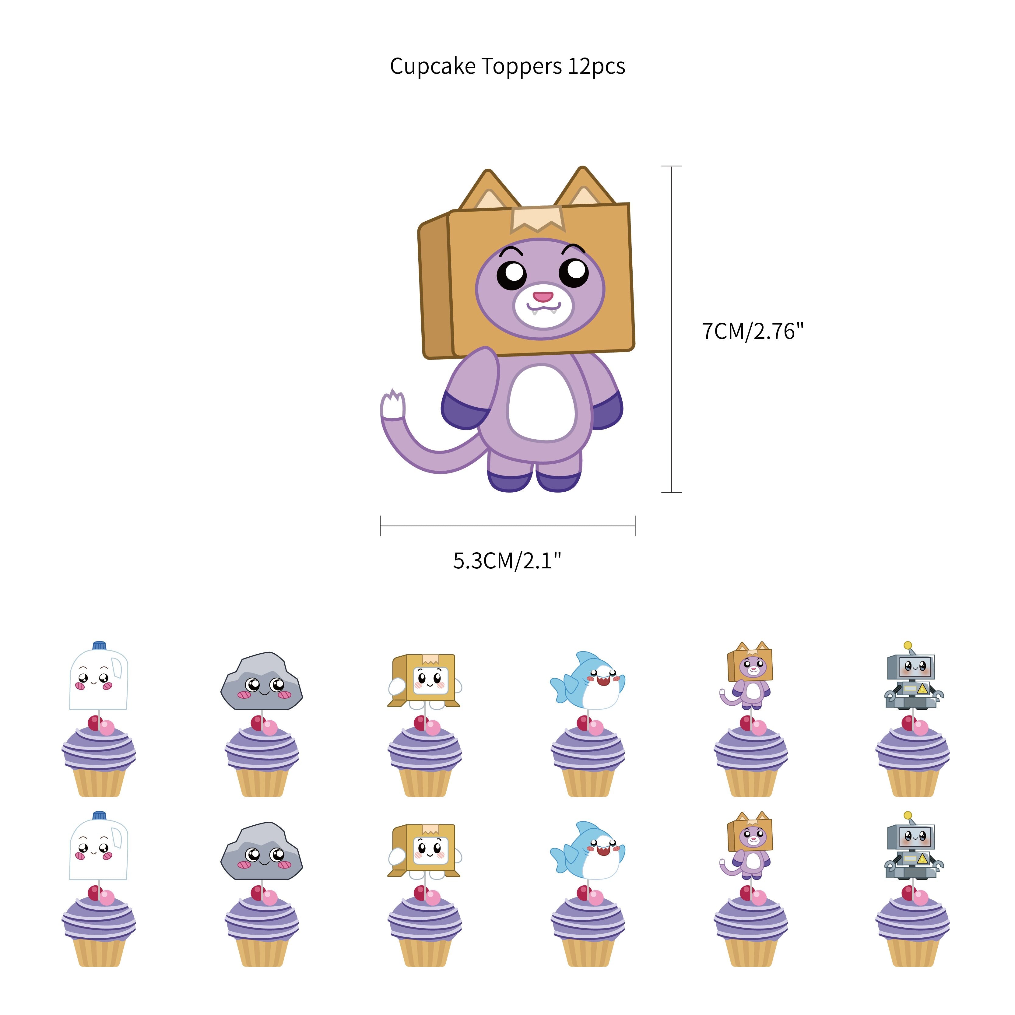 Lankybox Birthday Party Decorations.