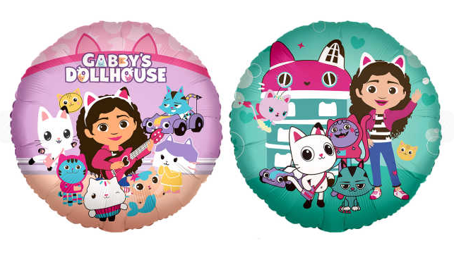 Gabby Dollhouse Birthday Party Decorations.