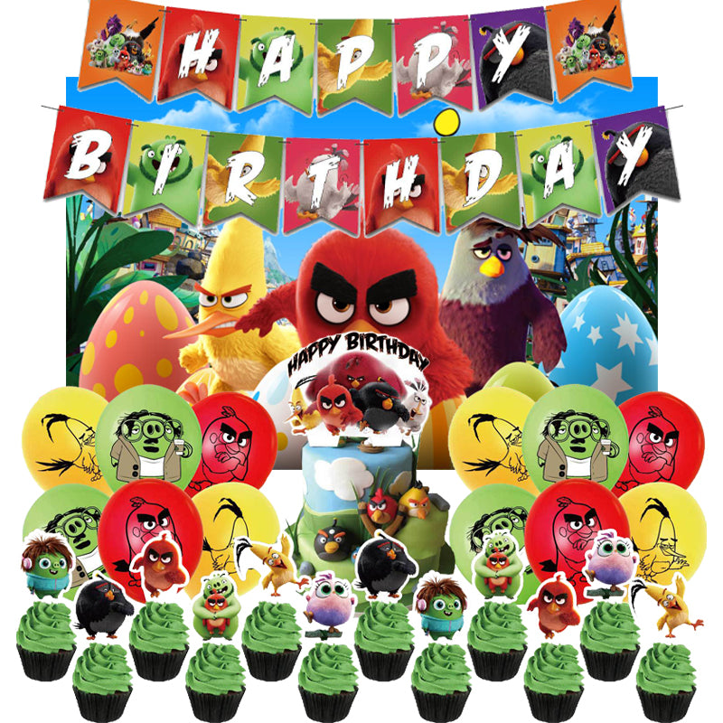 Angry Birds Birthday Party Decorations