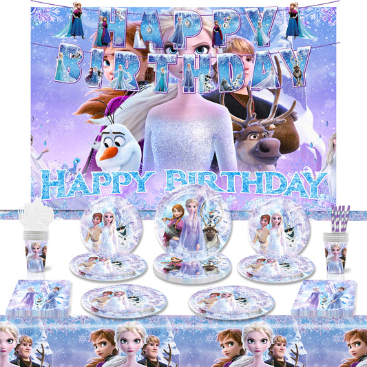 Frozen Birthday Party Cutlery Supplies