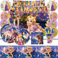 Rapunzel Birthday Party Supplies, Buy Rapunzel birthday party supplies from Party Corner in UAE, Saudia, Qatar, Bahrain, and Oman. Get birthday party balloons and much more. Order now!, Party Supply Kits, Party Corner