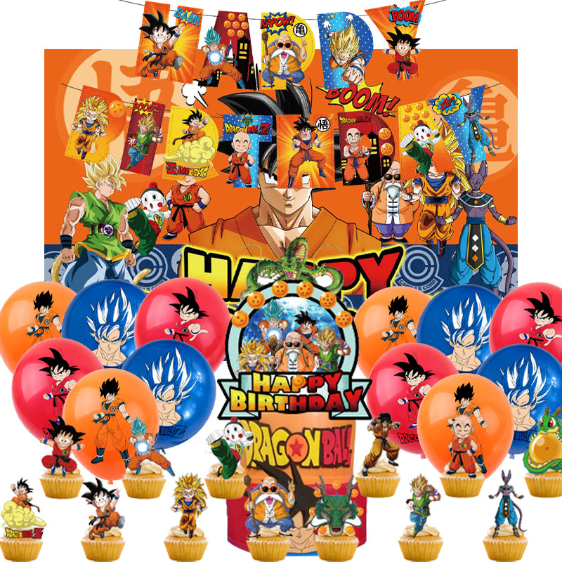 Dragon Ball Birthday Party Decorations