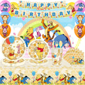 Winnie The Pooh Bear Birthday Supplies, Party Corner provides Winnie the pooh bear birthday decorations in UAE, Saudia, Qatar, Bahrain, and Oman. Get birthday party balloons, and much more. Order now!, Party Supply Kits, Party Corner