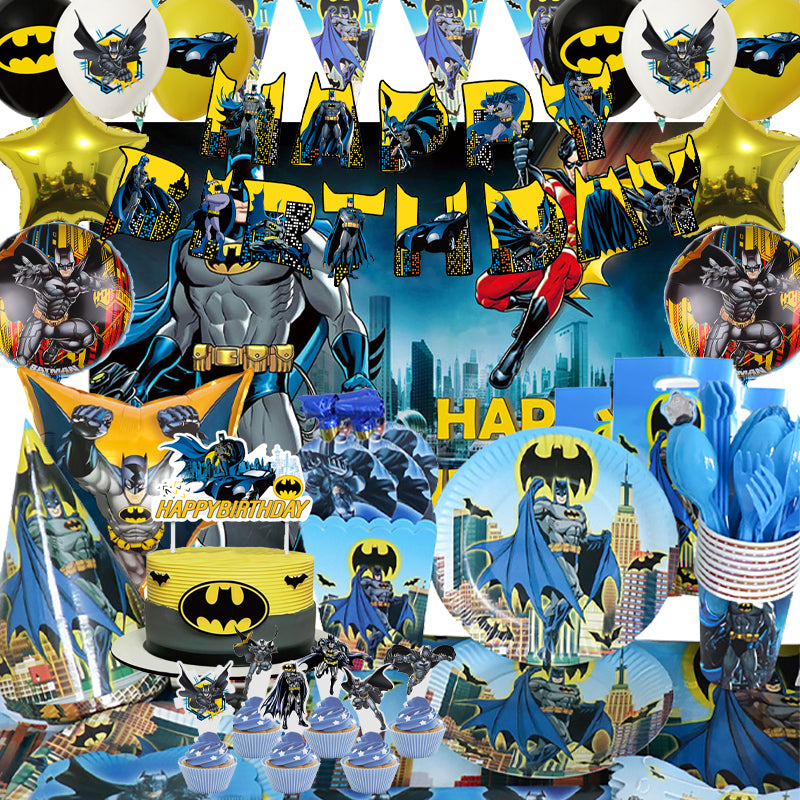 Batman Birthday Party Supplies.