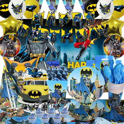 Batman Birthday Party Supplies.