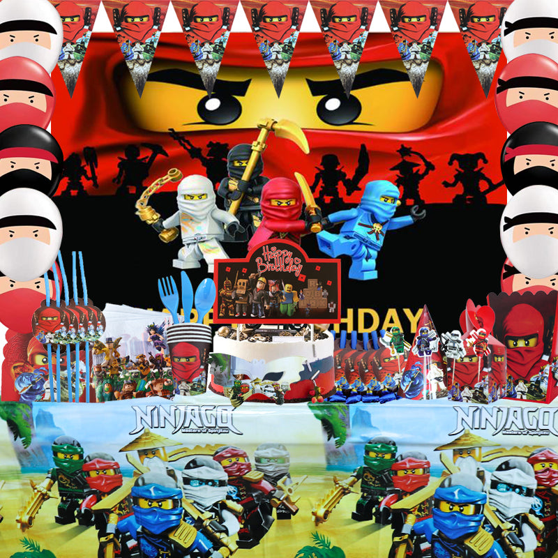Lego Ninjago Birthday Party Supplies.