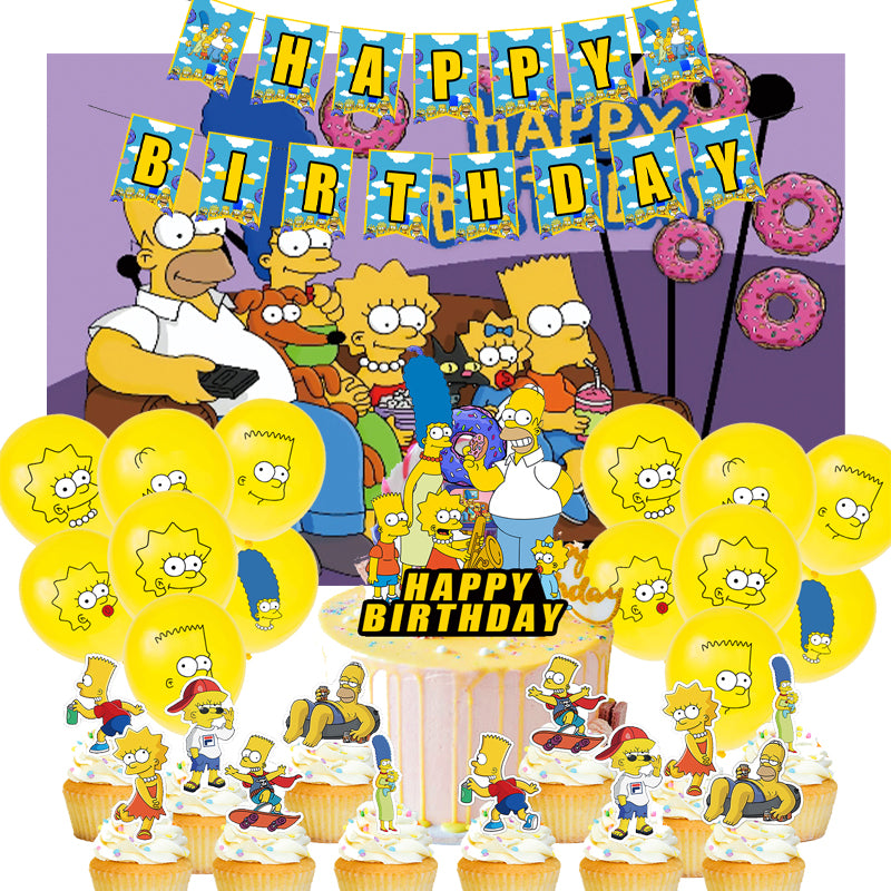 Simpsons Birthday Decorations