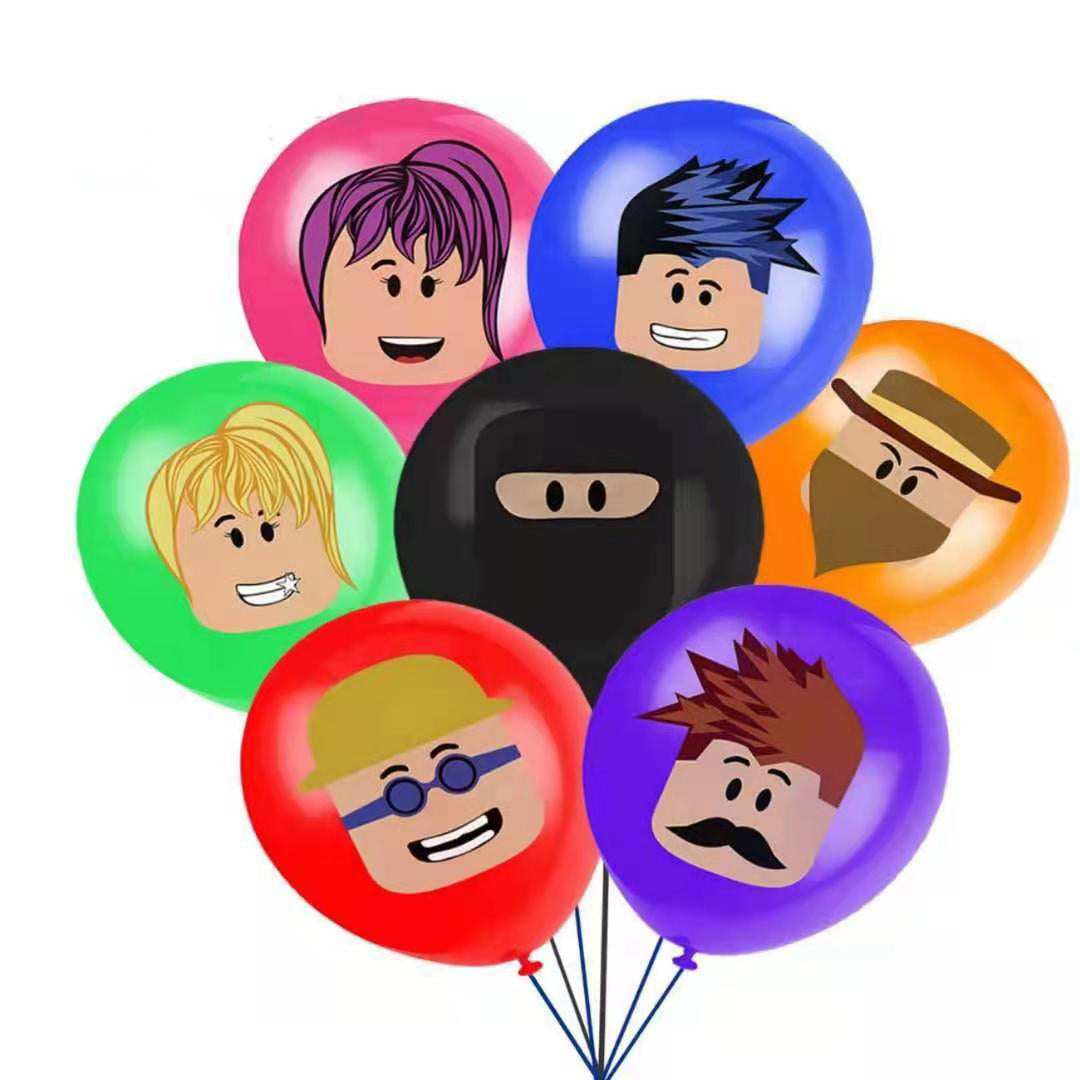 Roblox Red Birthday Party Supplies.