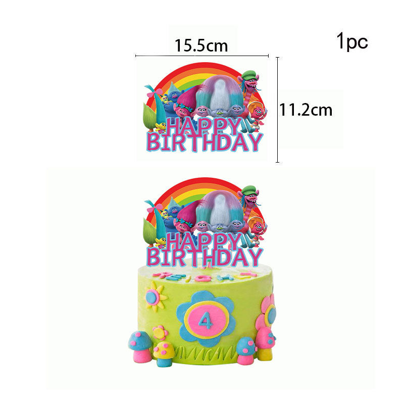 Trolls Birthday Party Decorations.