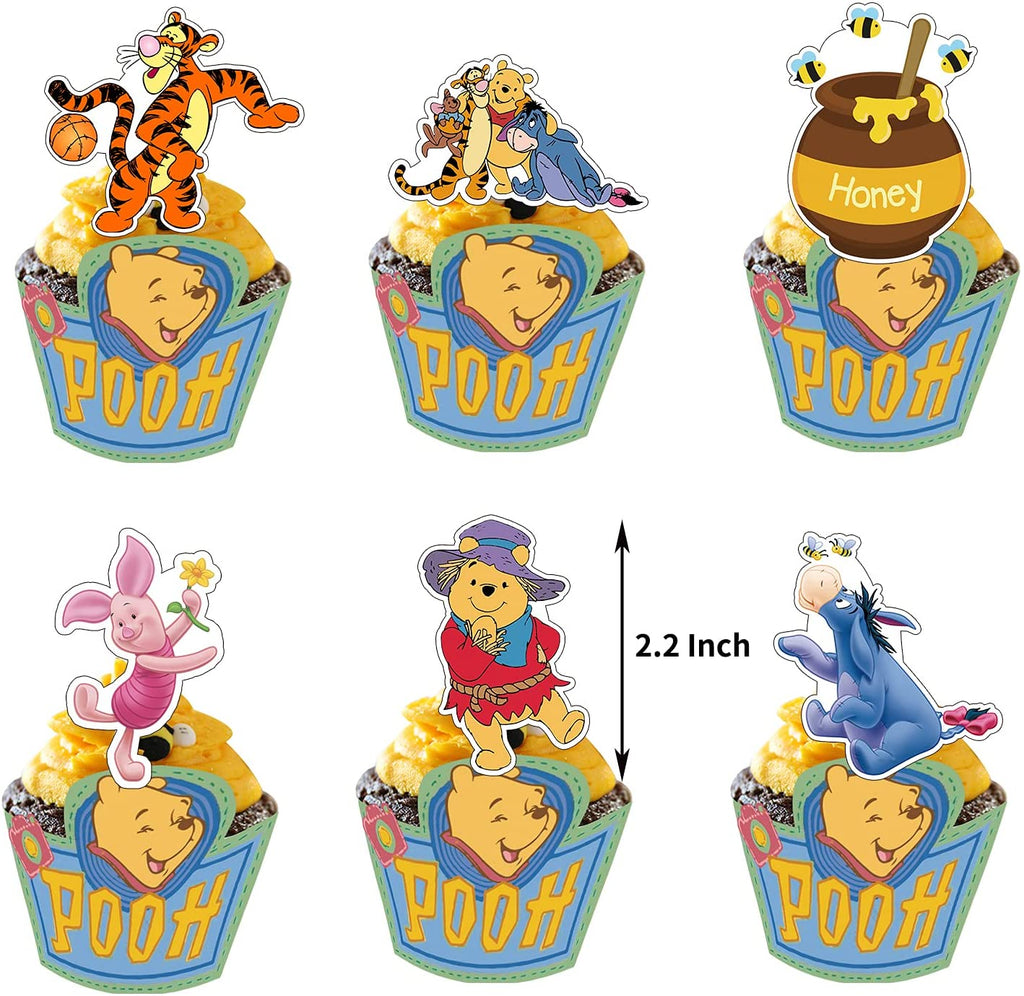 Winnie The Pooh Bear Birthday Decorations.