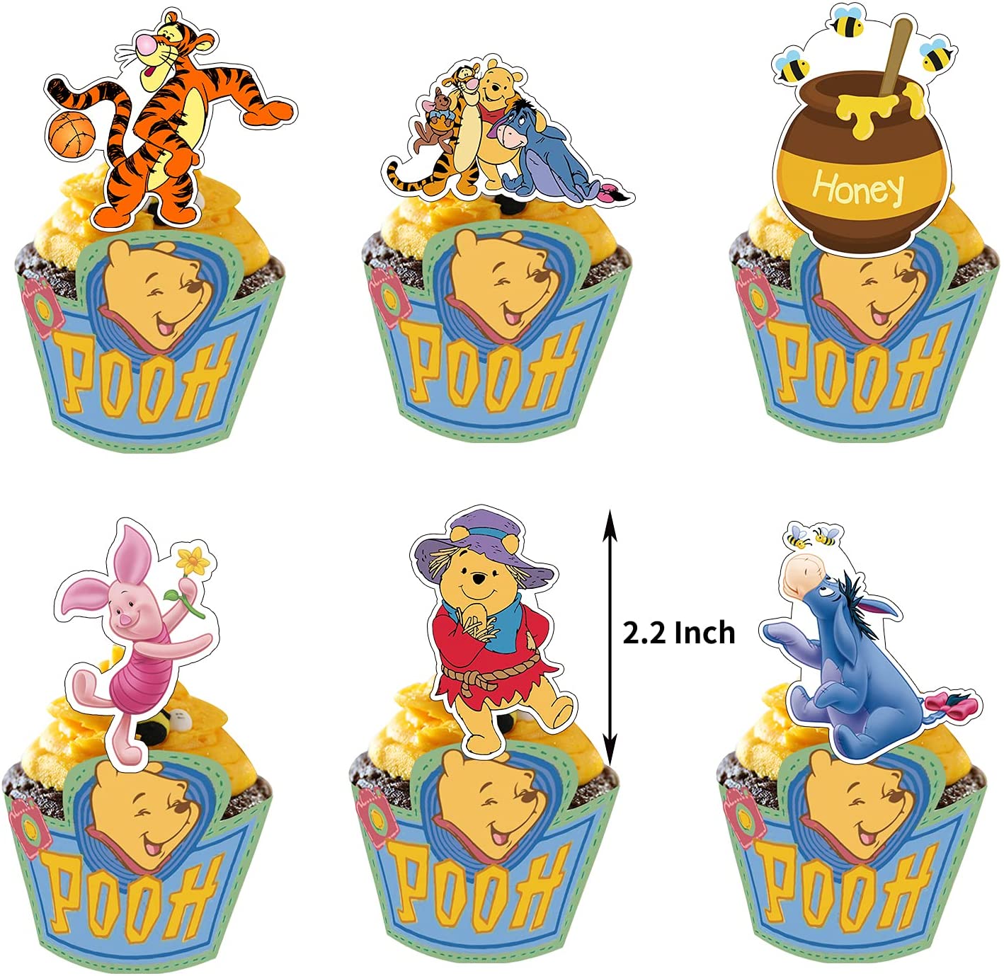 Winnie The Pooh Bear Birthday Decorations.
