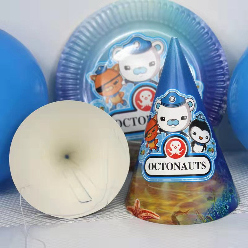 The Octonauts Birthday Party Supplies, Party Corner provides Octanucus Cutlery Supplies in UAE, Saudia, Qatar, Bahrain, and Oman. Get birthday party balloons and much more. Order now!, Party Supply Kits, Party Corner