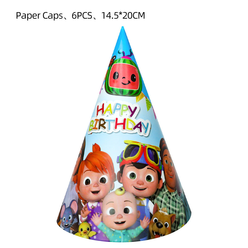 CocoMelon Birthday Party Supplies.