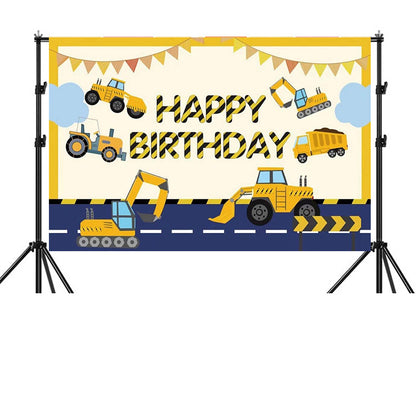 Construction Cars Birthday Party Decorations