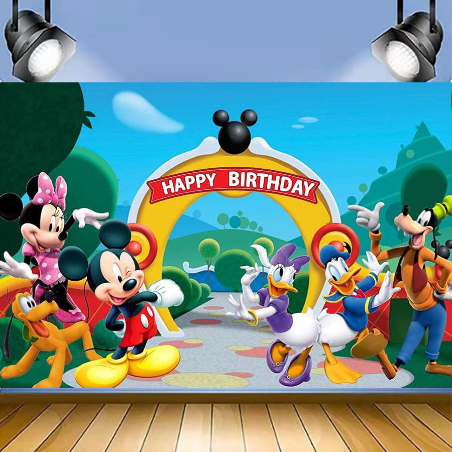 Mickey Mouse Clubhouse Birthday Party Decorations for Girls, Mickey Mouse Clubhouse Birthday Party Decorations for Girls, Party Supply Kits, Party Corner