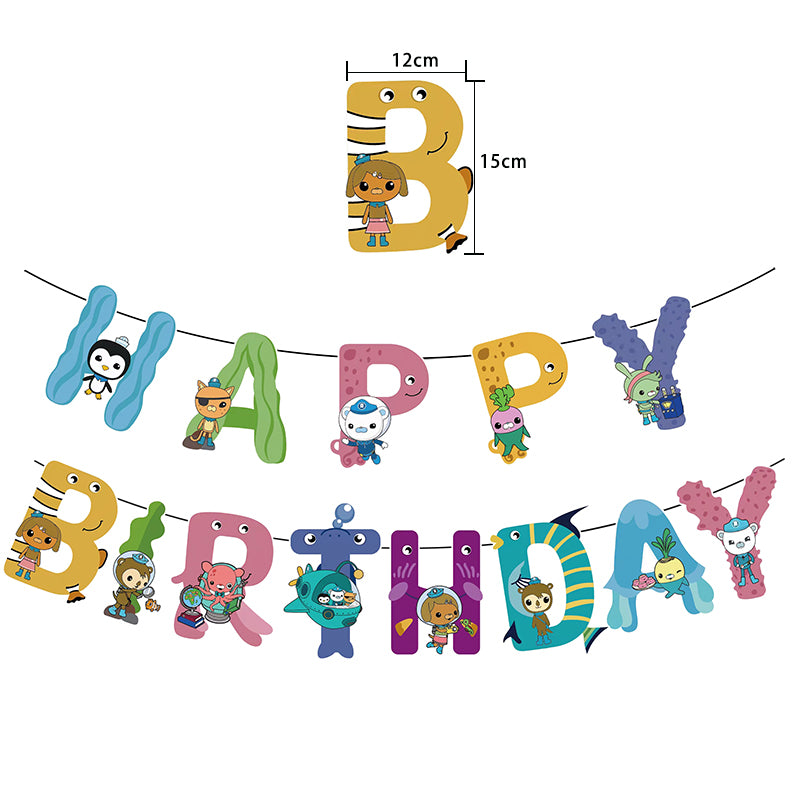 The Octonauts Birthday Party Supplies, Party Corner provides Octanucus Cutlery Supplies in UAE, Saudia, Qatar, Bahrain, and Oman. Get birthday party balloons and much more. Order now!, Party Supply Kits, Party Corner