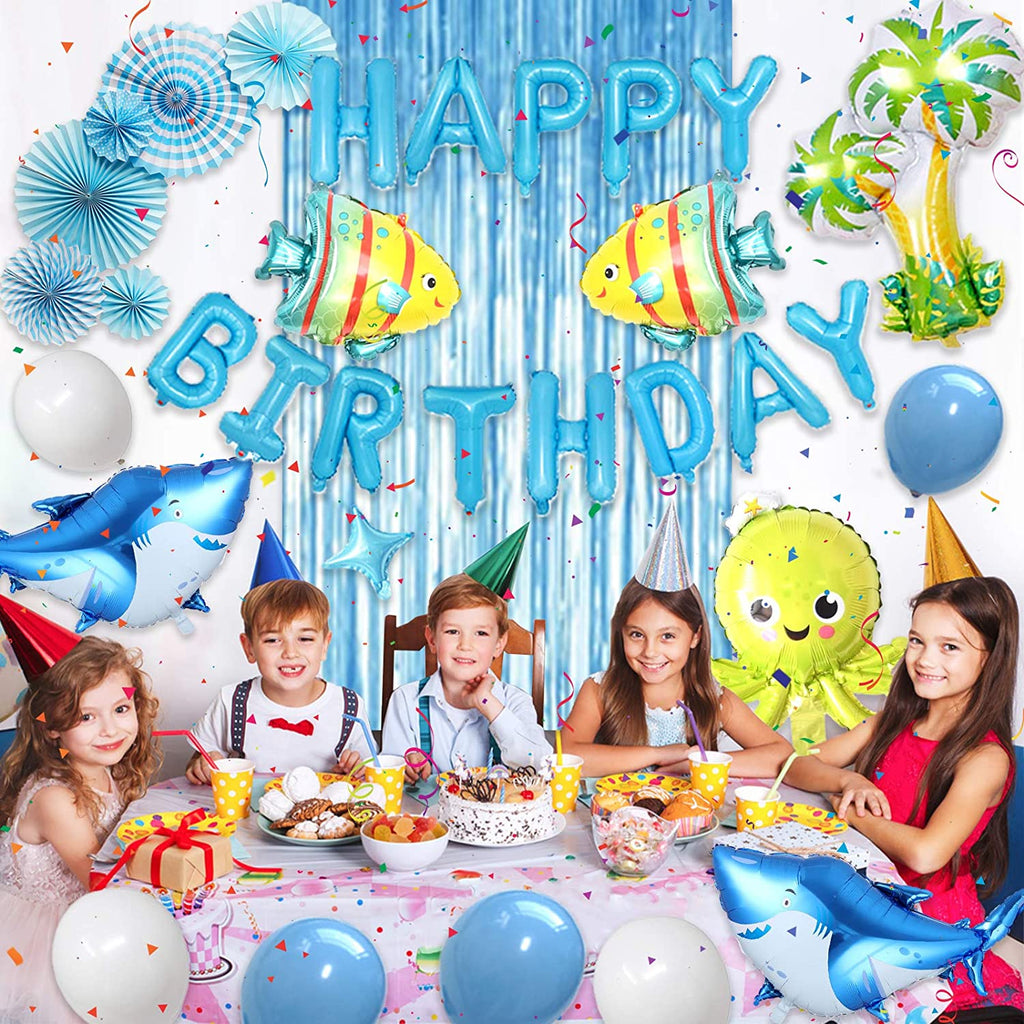 Ocean Birthday Party Decorations (Under the Sea).