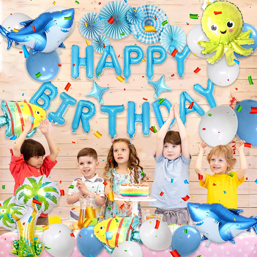 Ocean Birthday Party Decorations (Under the Sea).