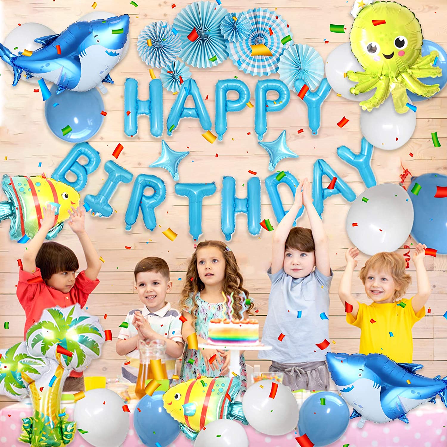 Ocean Birthday Party Decorations (Under the Sea).