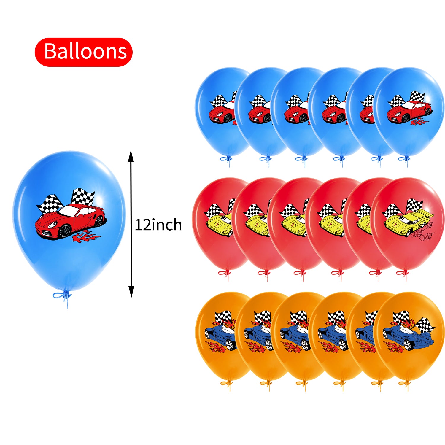 Hot Wheels - Monster Trucks Birthday Decorations - Party Corner - BM Trading