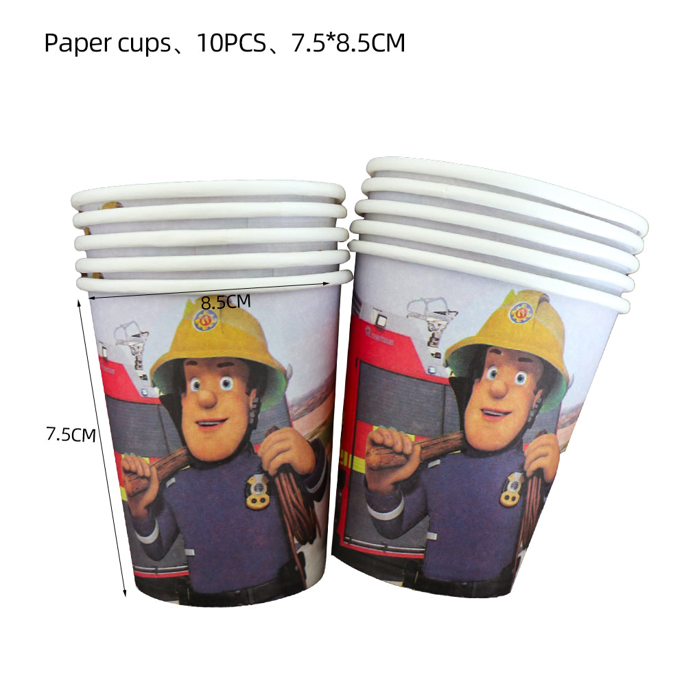Fireman Sam Birthday Party Supplies.