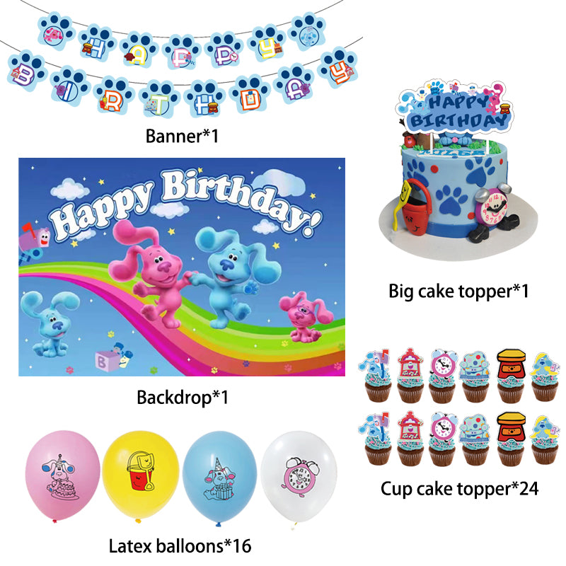 Blue Clues Birthday Party Decorations.