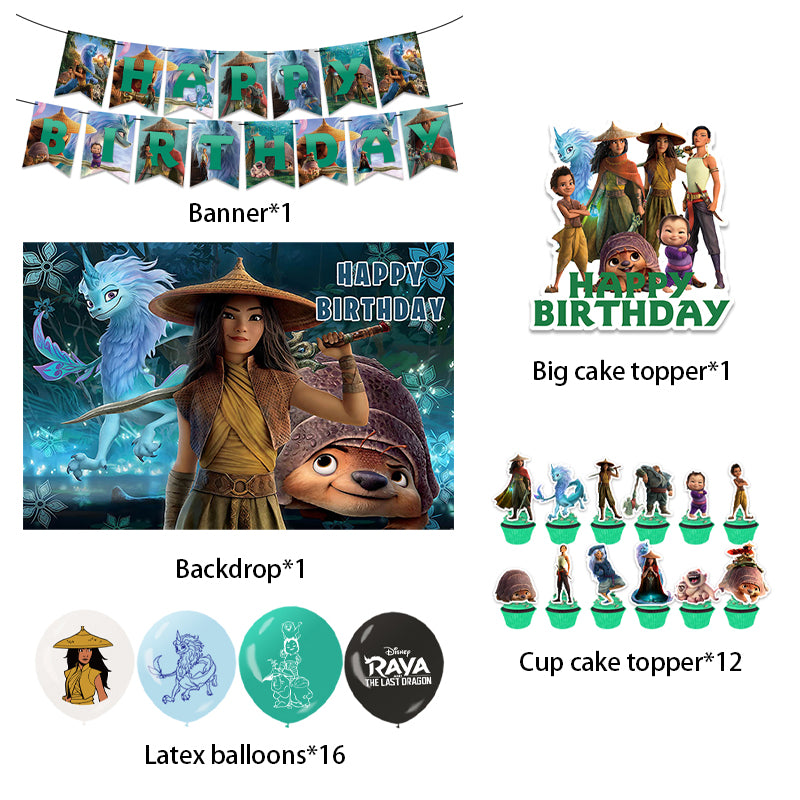 Raya Birthday Decorations, Party Corner provides Raya Birthday Decorations in UAE, Saudia, Qatar, Bahrain, and Oman. Get Graduation party balloons and much more. Order now!, Party Supply Kits, Party Corner
