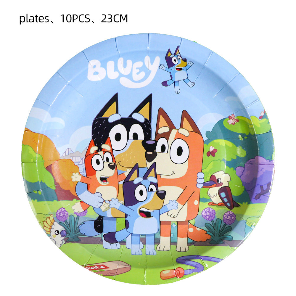 Bluey Birthday Party Supplies.