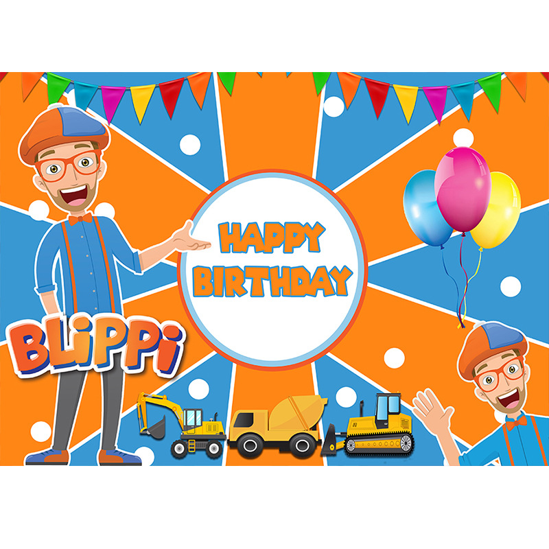 Blippi Birthday Party Supplies.