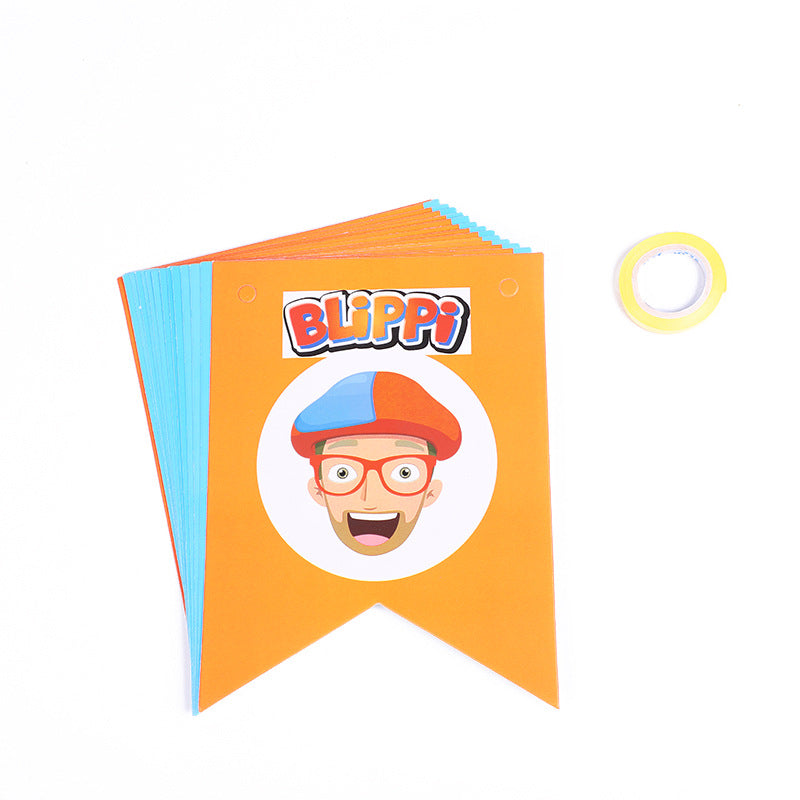 Blippi Birthday Party Supplies.