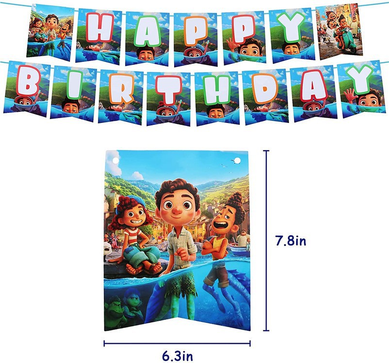 Luca Birthday Party Supplies.