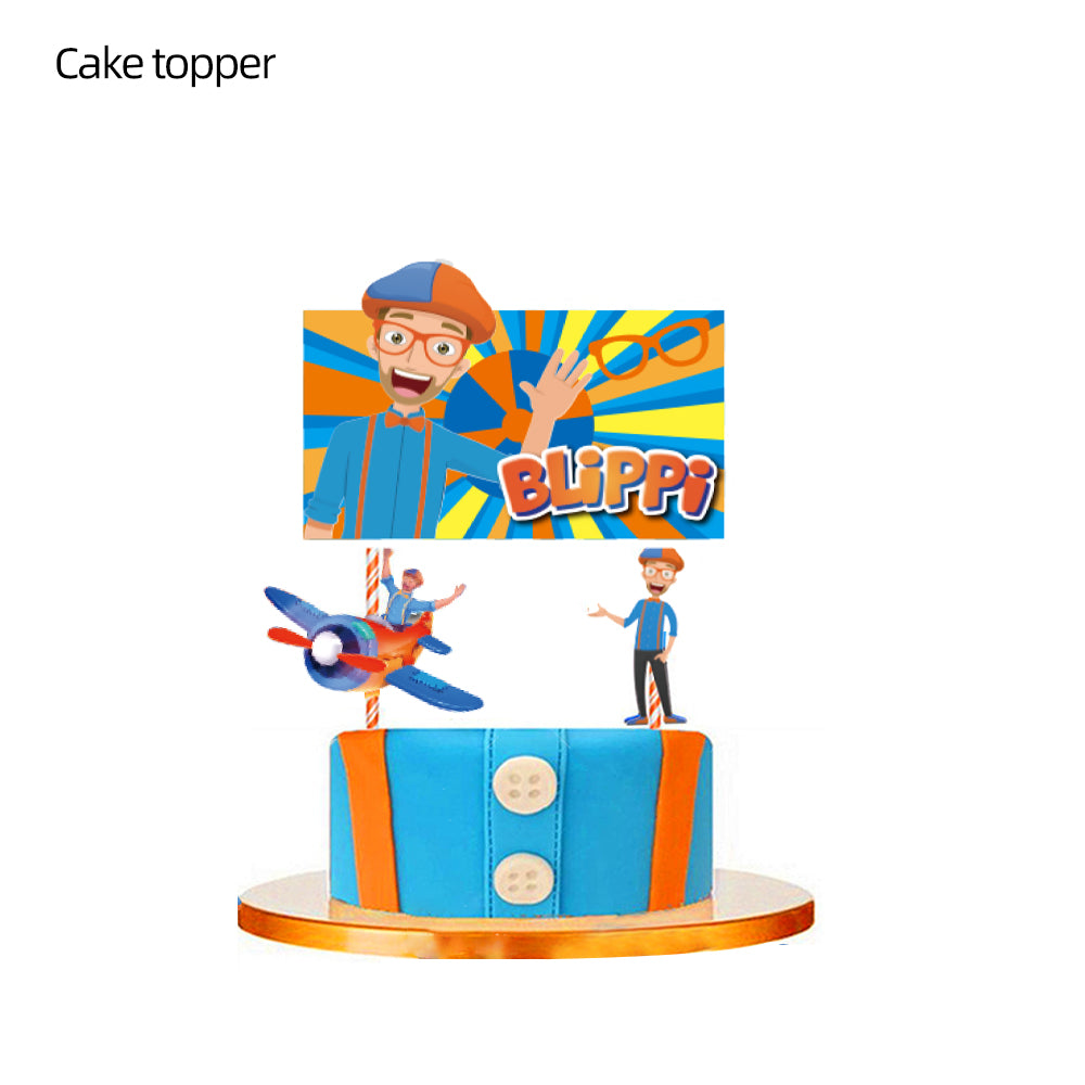 Blippi Birthday Party Supplies.