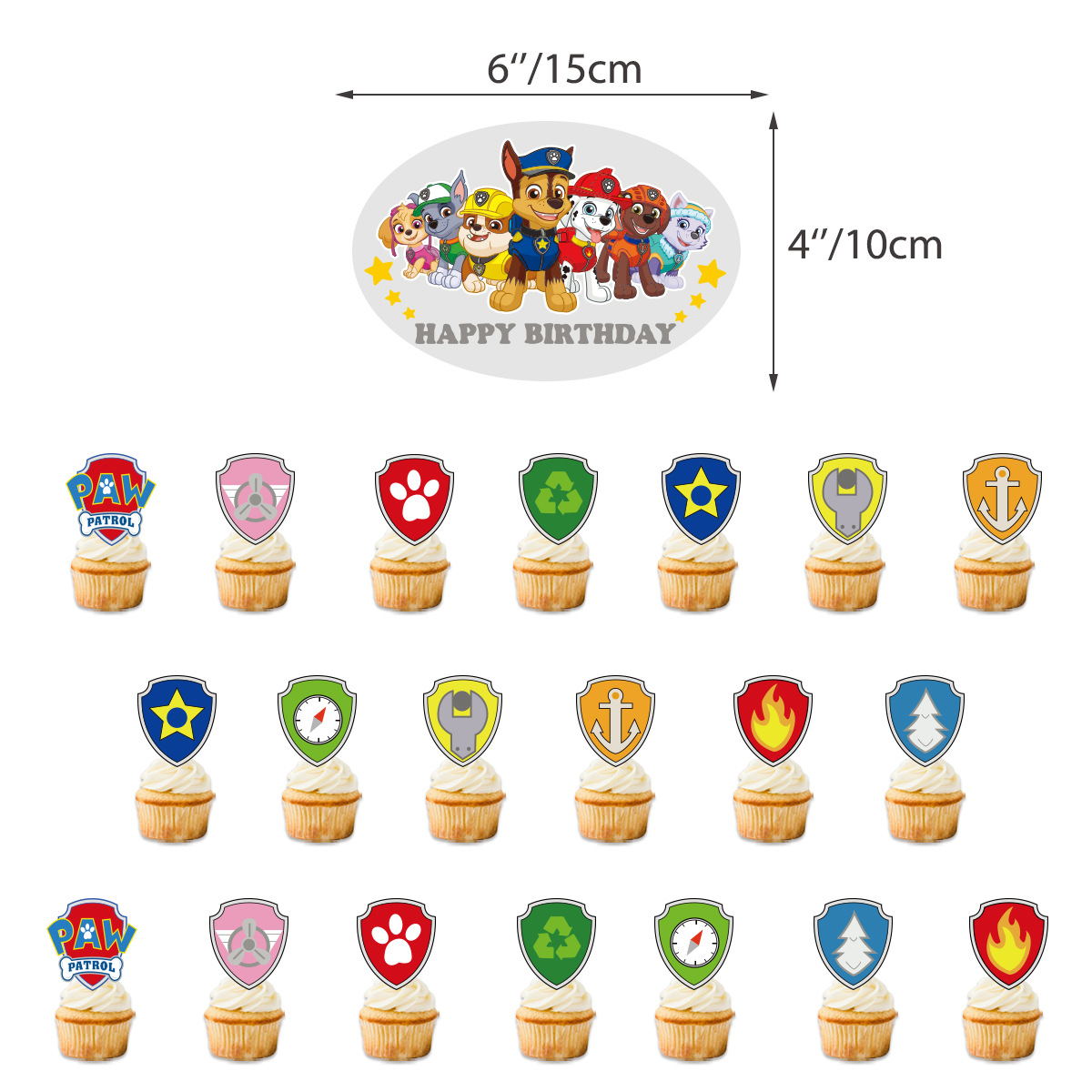Paw Patrol Birthday Decorations.