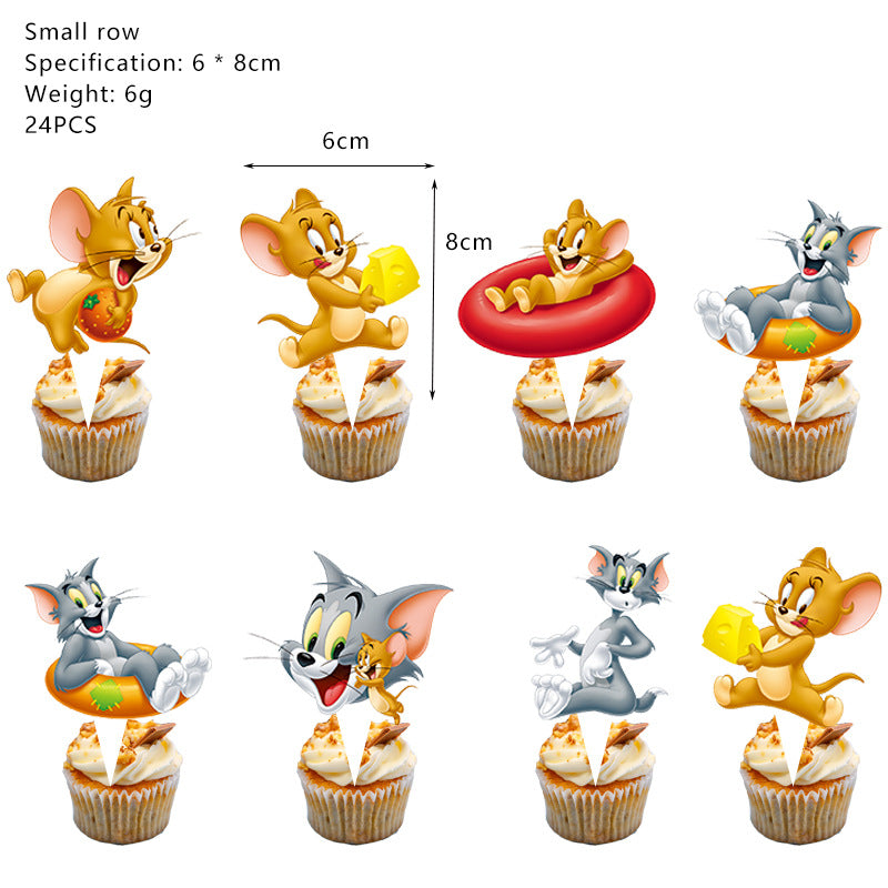 Tom and Jerry Birthday Party Decorations, Party Corner provides Tom and jerry birthday party decorations in UAE, Saudia, Qatar, Bahrain, and Oman. Get birthday party balloons, and much more. Order now!, Party Supply Kits, Party Corner