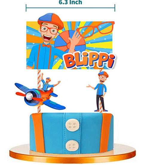 Blippi Birthday Party Supplies.
