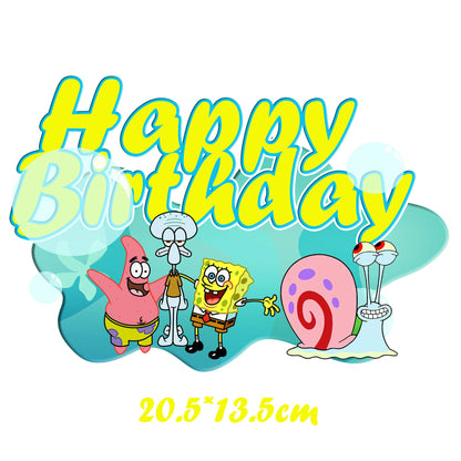 Spongebob Birthday Party Decorations.