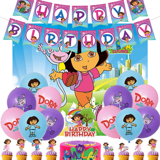 Dora the Explorer Birthday Party Decorations.