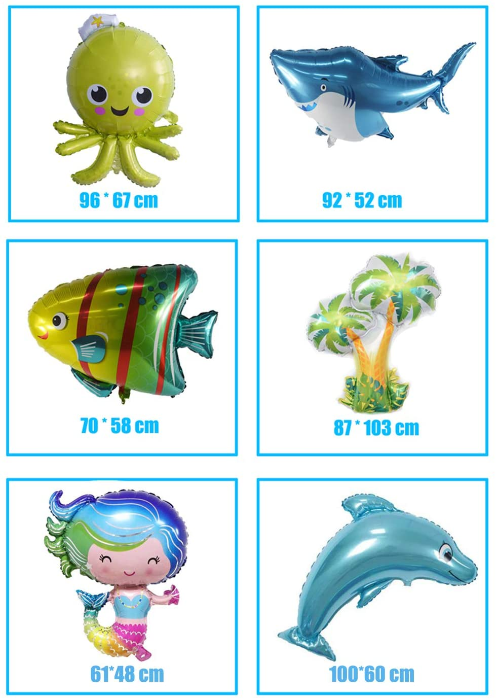 Ocean Birthday Party Decorations (Under the Sea).