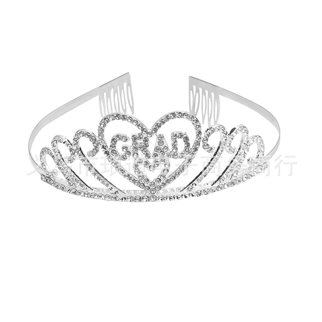 Graduation Crown Tiara and Graduated Sash (Princess).