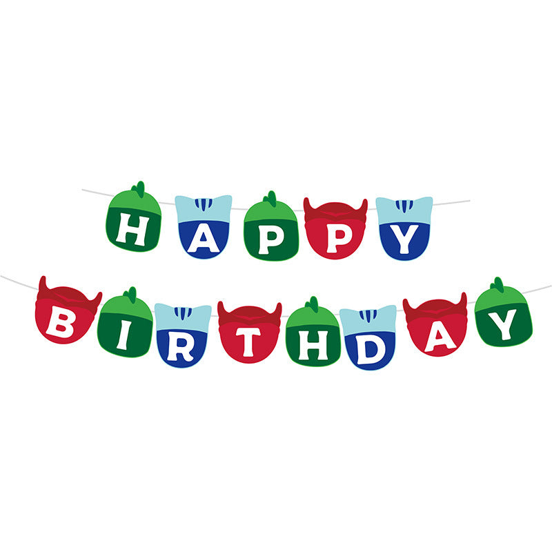 PJ Masks Superheroes Birthday Decorations, Party Corner provides Pj masks superheroes birthday decorations in UAE, Saudia, Qatar, Bahrain, and Oman. Get birthday party balloons, and much more. Order now!, Party Supply Kits, Party Corner