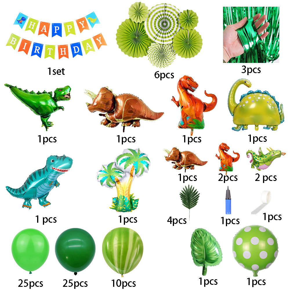 Dinosaur Theme Birthday Decorations.