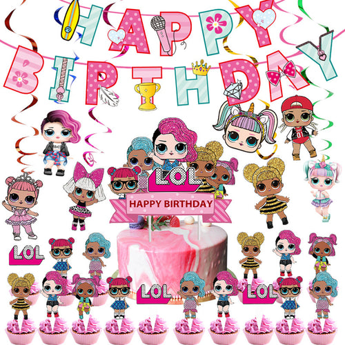 LOL Surprise Birthday Party Decorations, Birthday Surprise Idea will make it special day more for your loved ones. So we have Ideas for Birthday celebrations and Gifts. You can Order online., Party Supply Kits, Party Corner