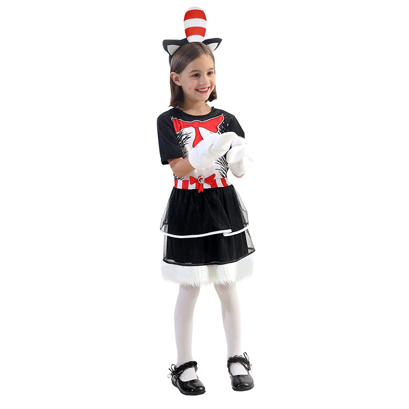 The Cat in the Hat Girls Costume