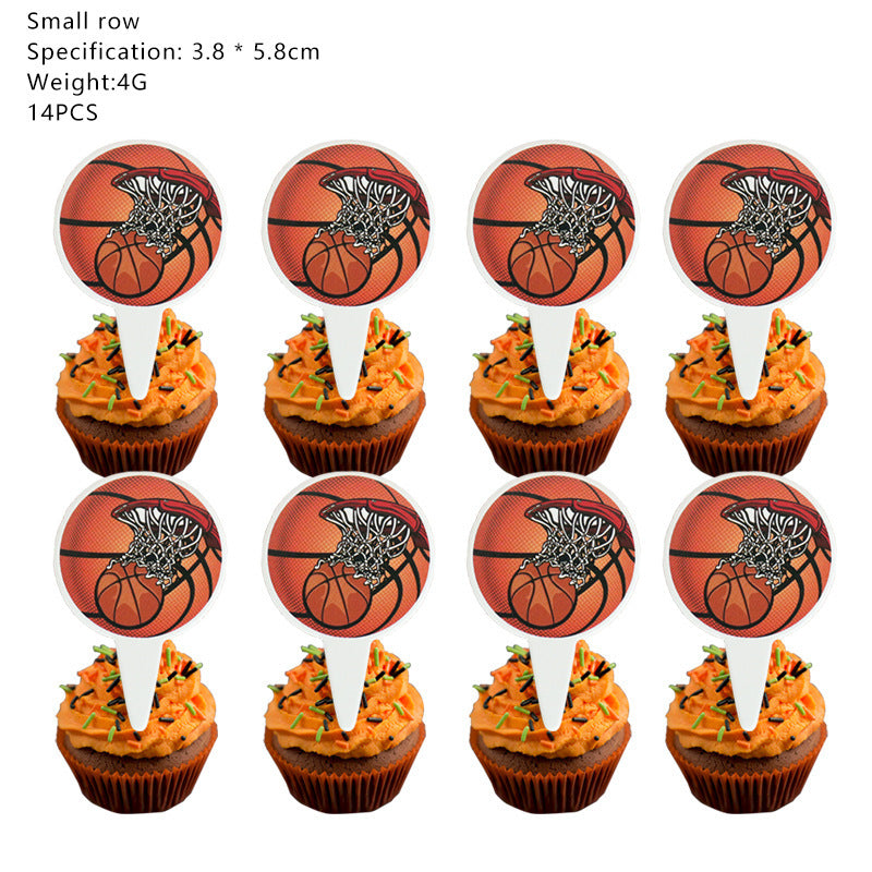 Basketball Themed Decoration Supplies, Party Corner provides Basketball Themed Decoration Supplies in UAE, Saudia, Qatar, Bahrain, and Oman. Get birthday party balloons and much more. Order now!, Party Supply Kits, Party Corner