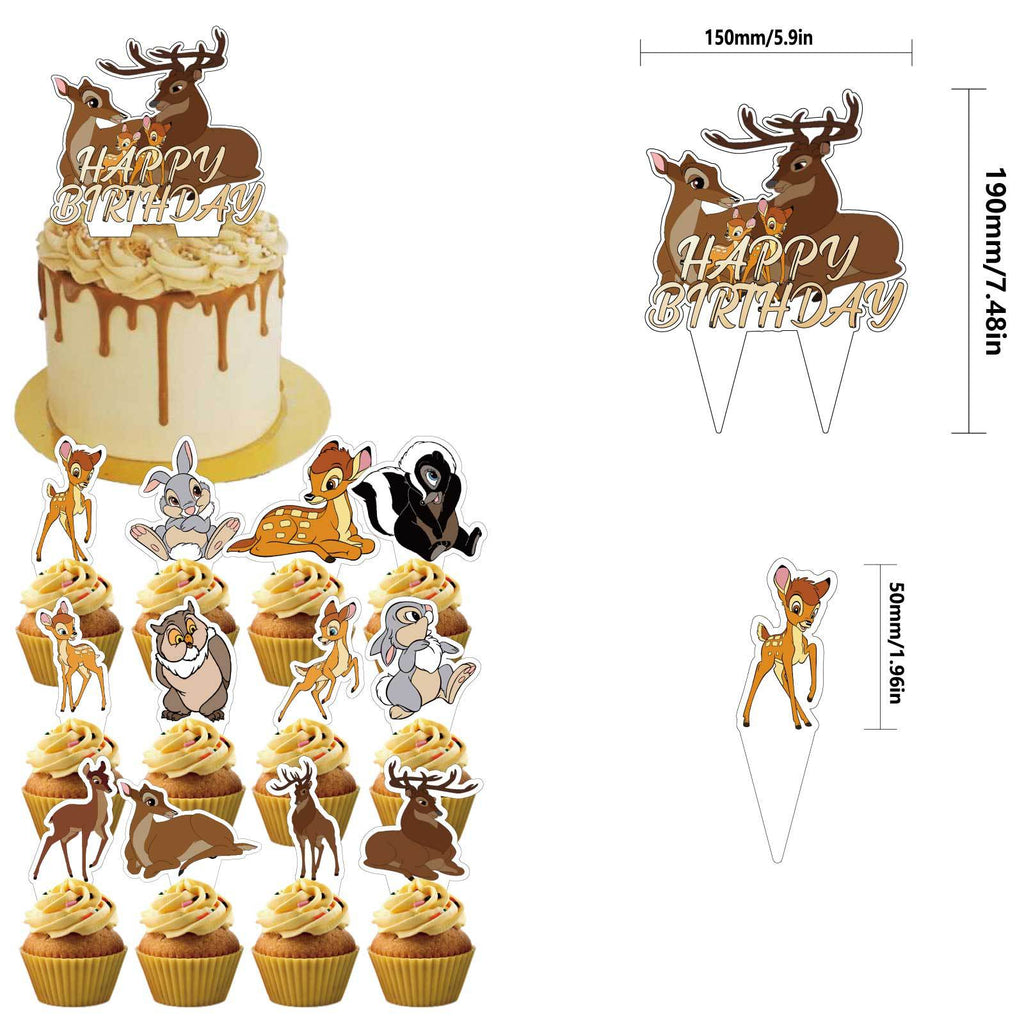 Deer Bambi Birthday Party Decorations.