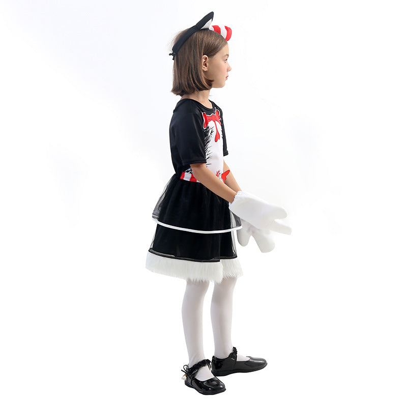 The Cat in the Hat Girls Costume