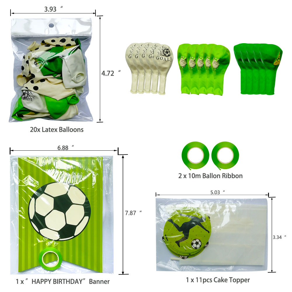Soccer (Football) Party Decorations Supplies.
